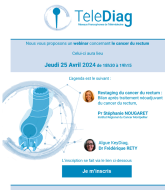 WEBINAR : RESTAGING DU CANCER DU RECTUM