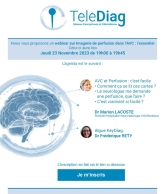 Webinar : imagerie de perfusion & AVC