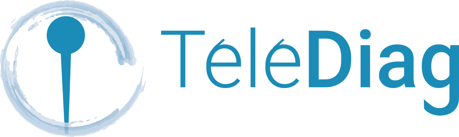 Logo TeleDiag, réseau de téléradiologie